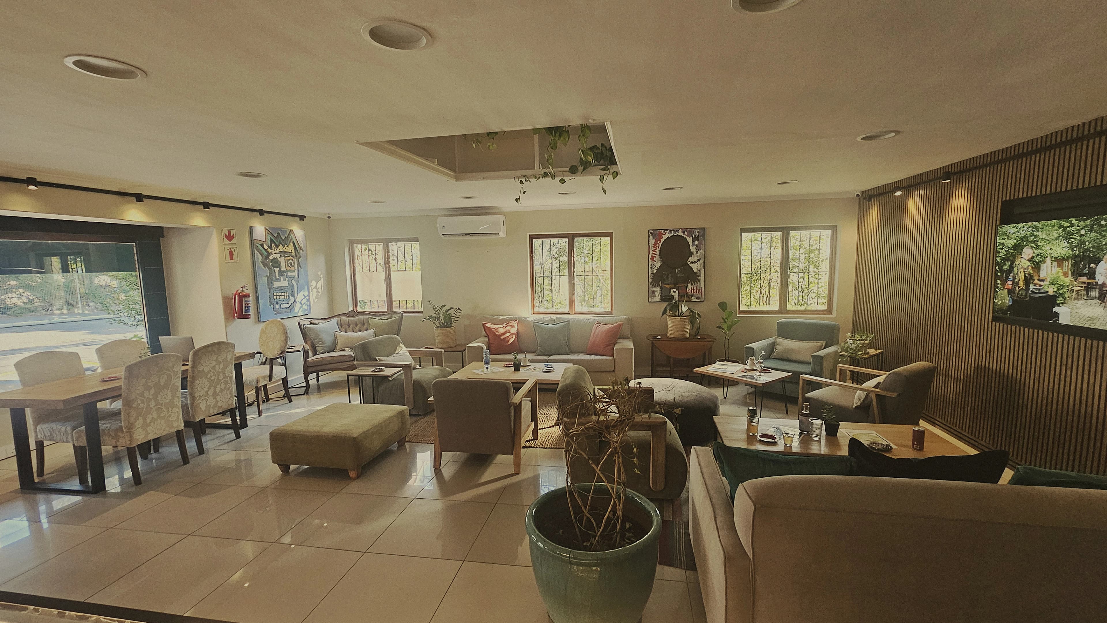 Inside the High Tea lounge