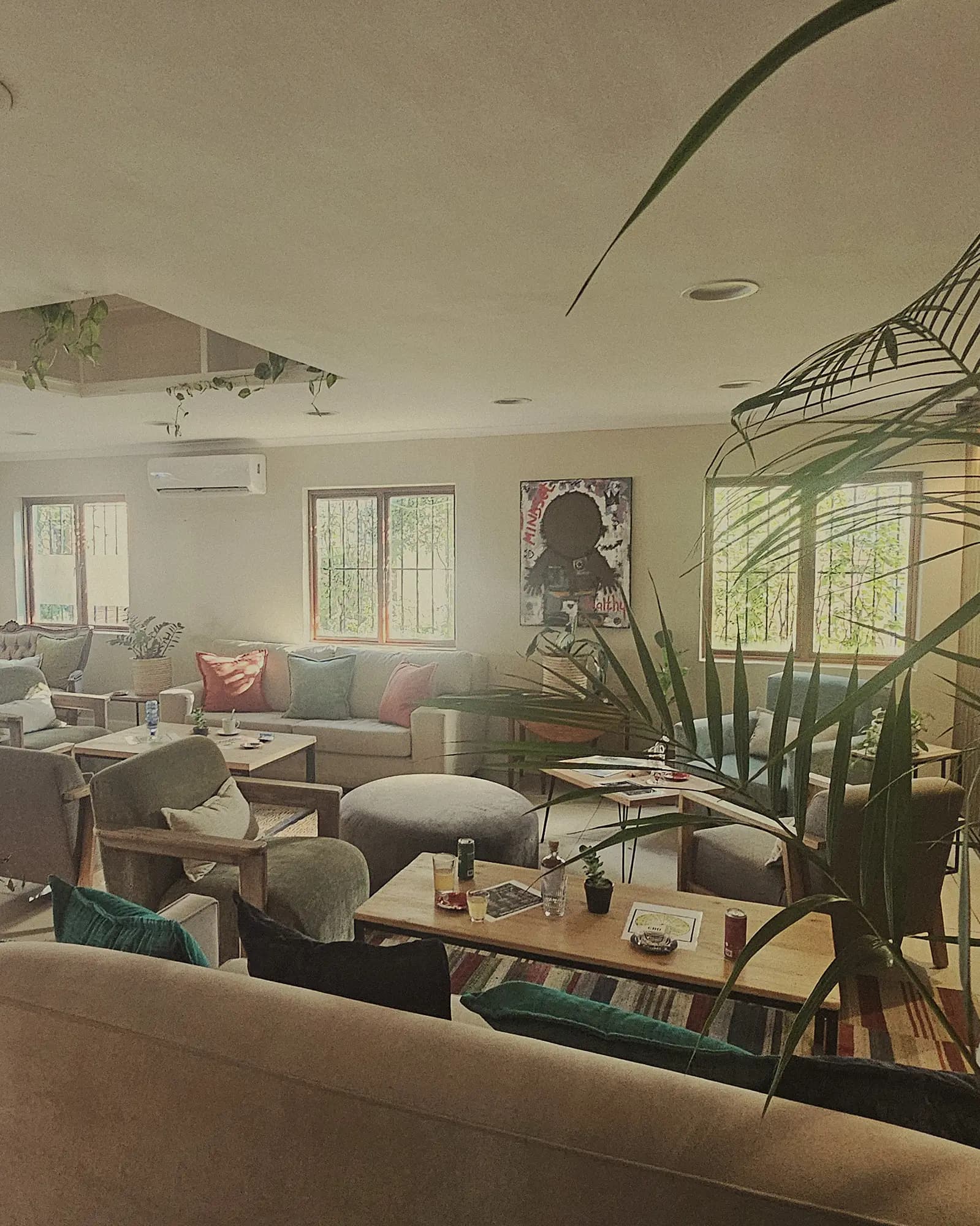 The lounge dining area at High Tea